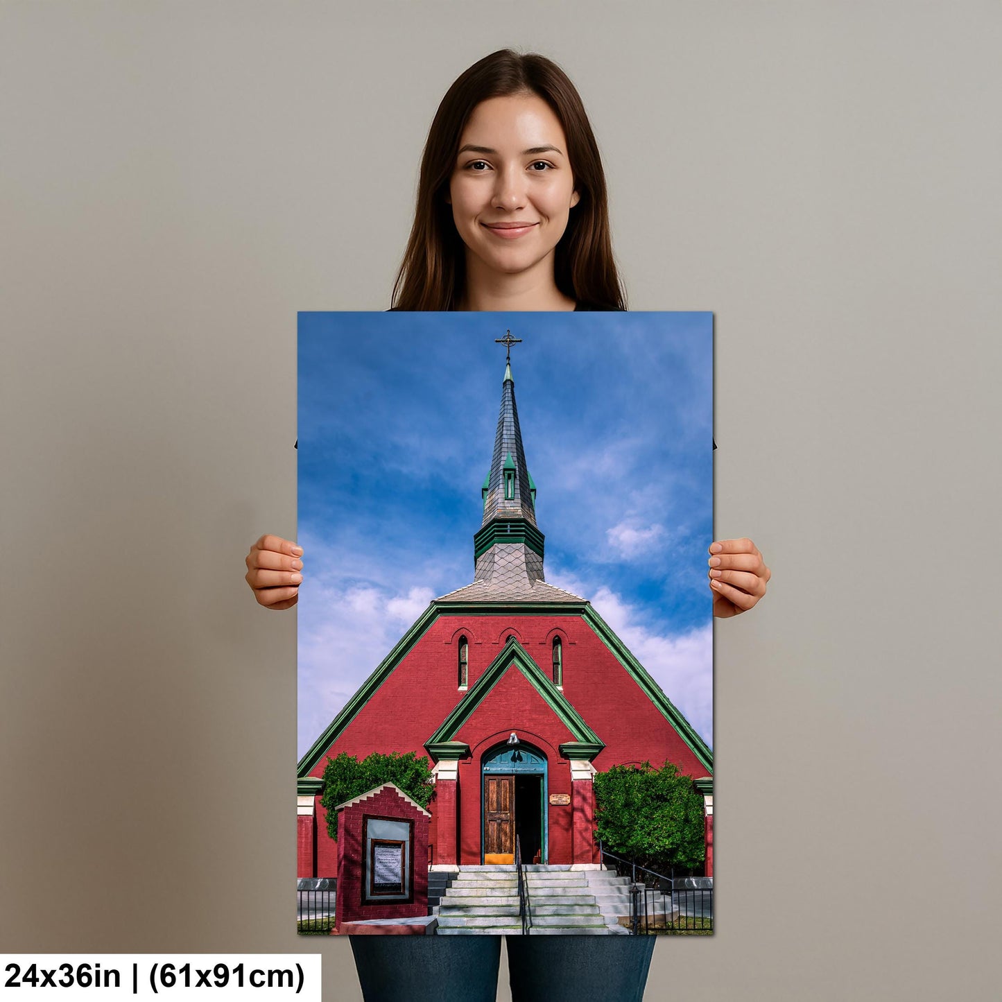 1903 Presbyterian Church Bisbee Arizona Historic District Photography Print