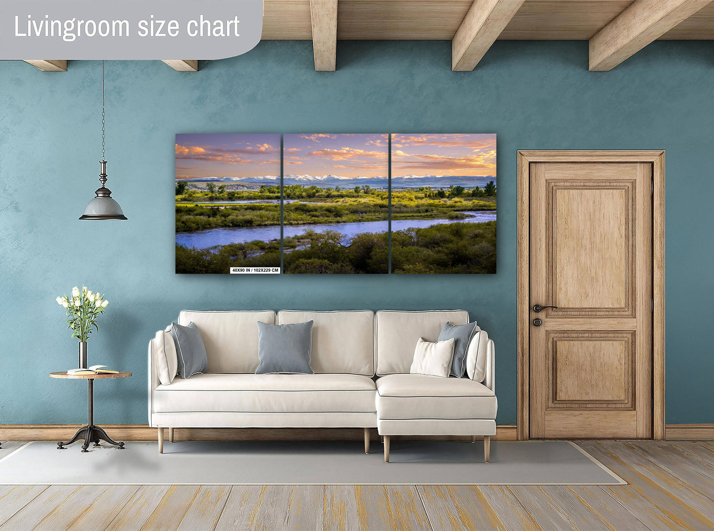 Missouri Headwaters Print: Three Forks Montana Waterscape Photography