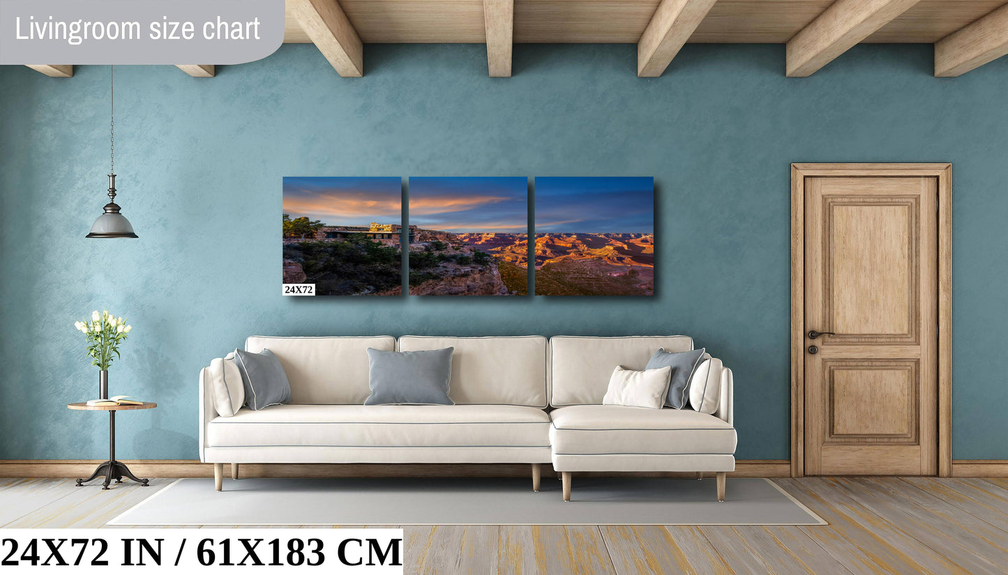 Grand Canyon Mary Colter's Lookout Studio Landscape Photography Wall Art