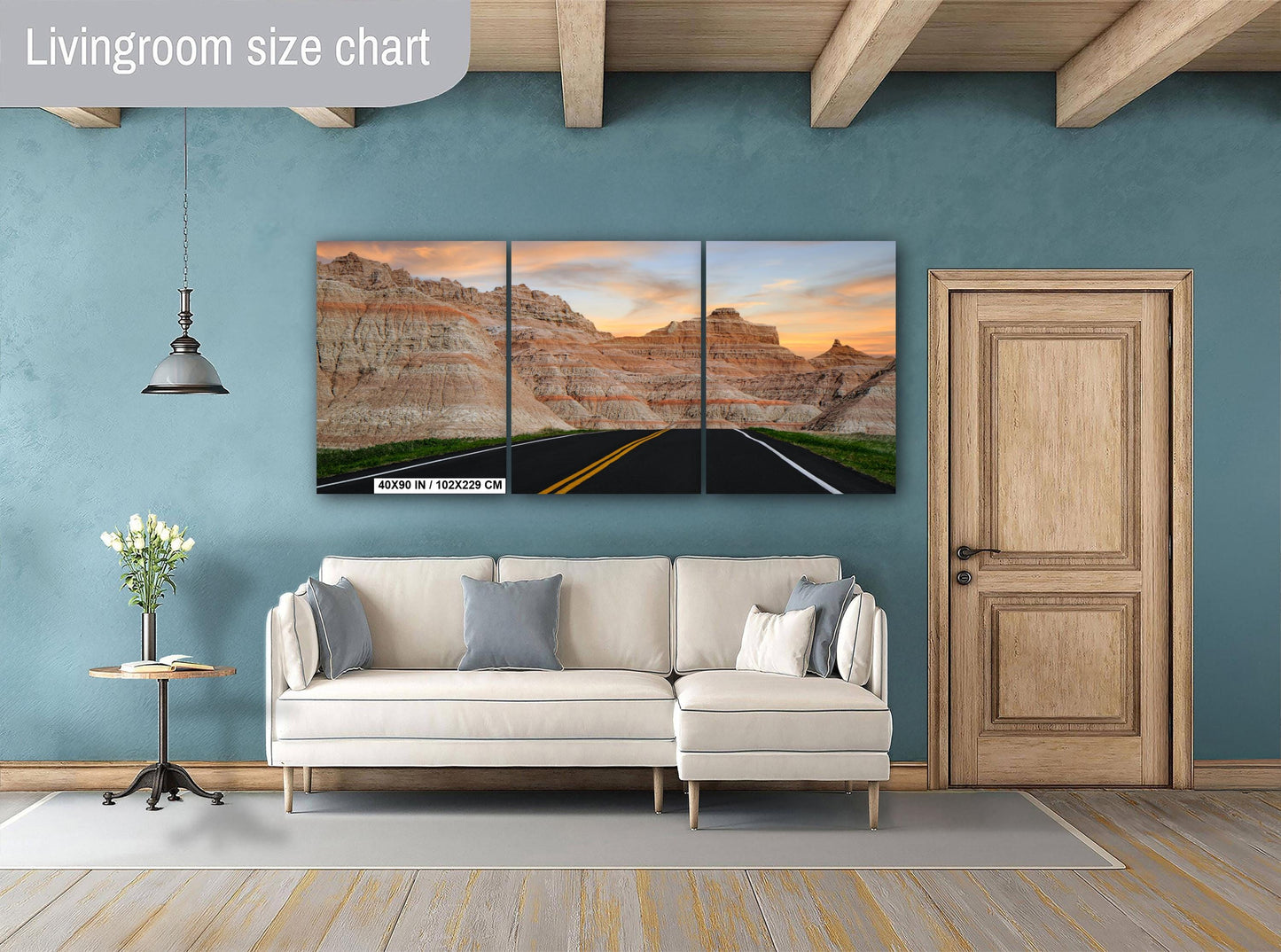 Badlands Sunset: South Dakota Landscape Photography Wall Art