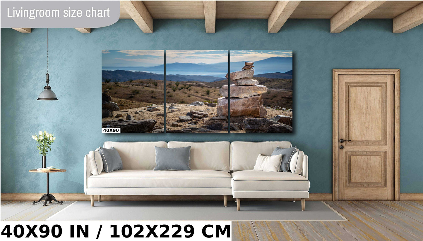 Salton Sea Overlook Print: Mecca-Ladder Hike, Palm Desert