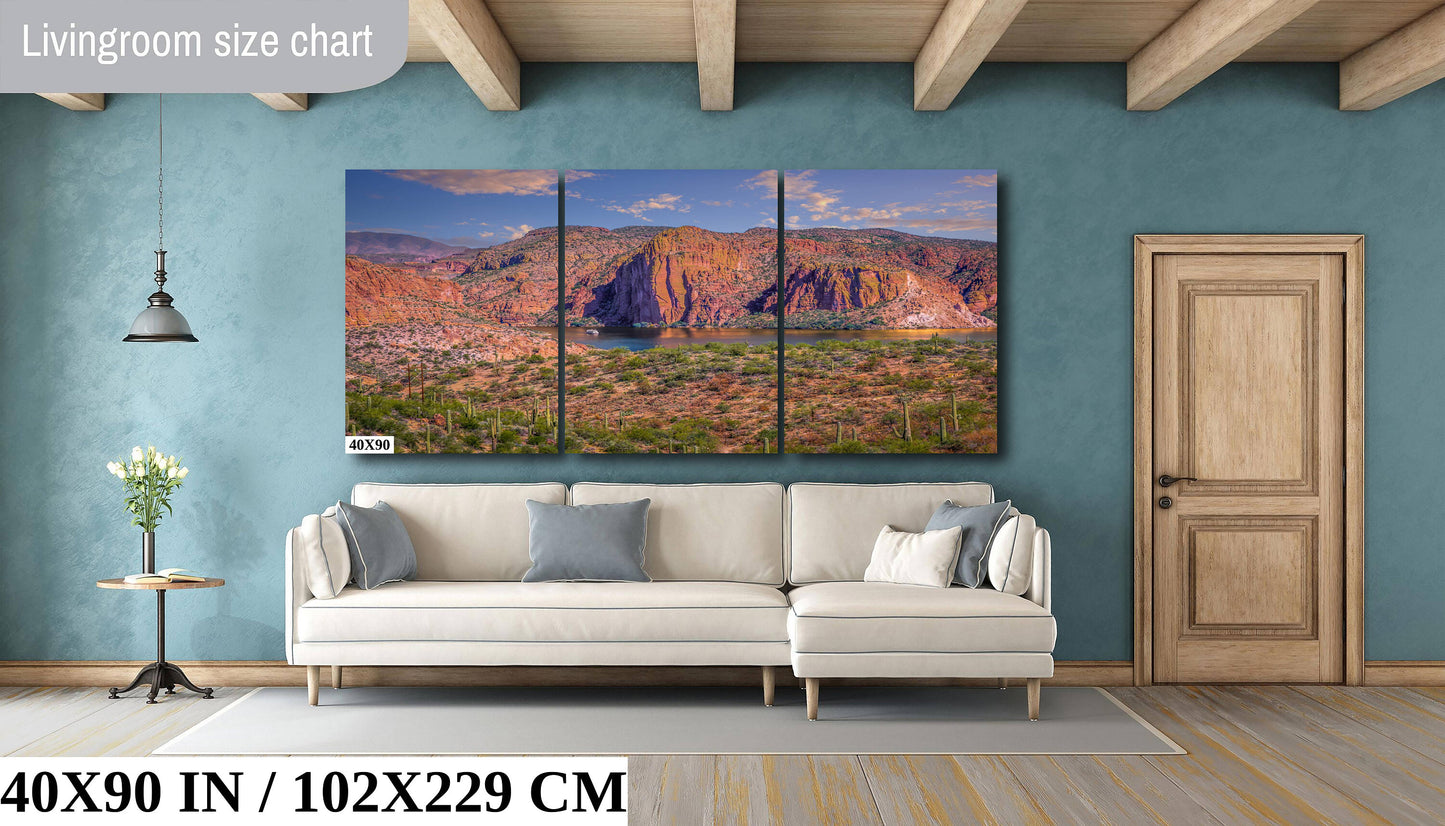 Vistas Beyond: Canyon Lake Arizona Reservoir Nature Wall Art Photography