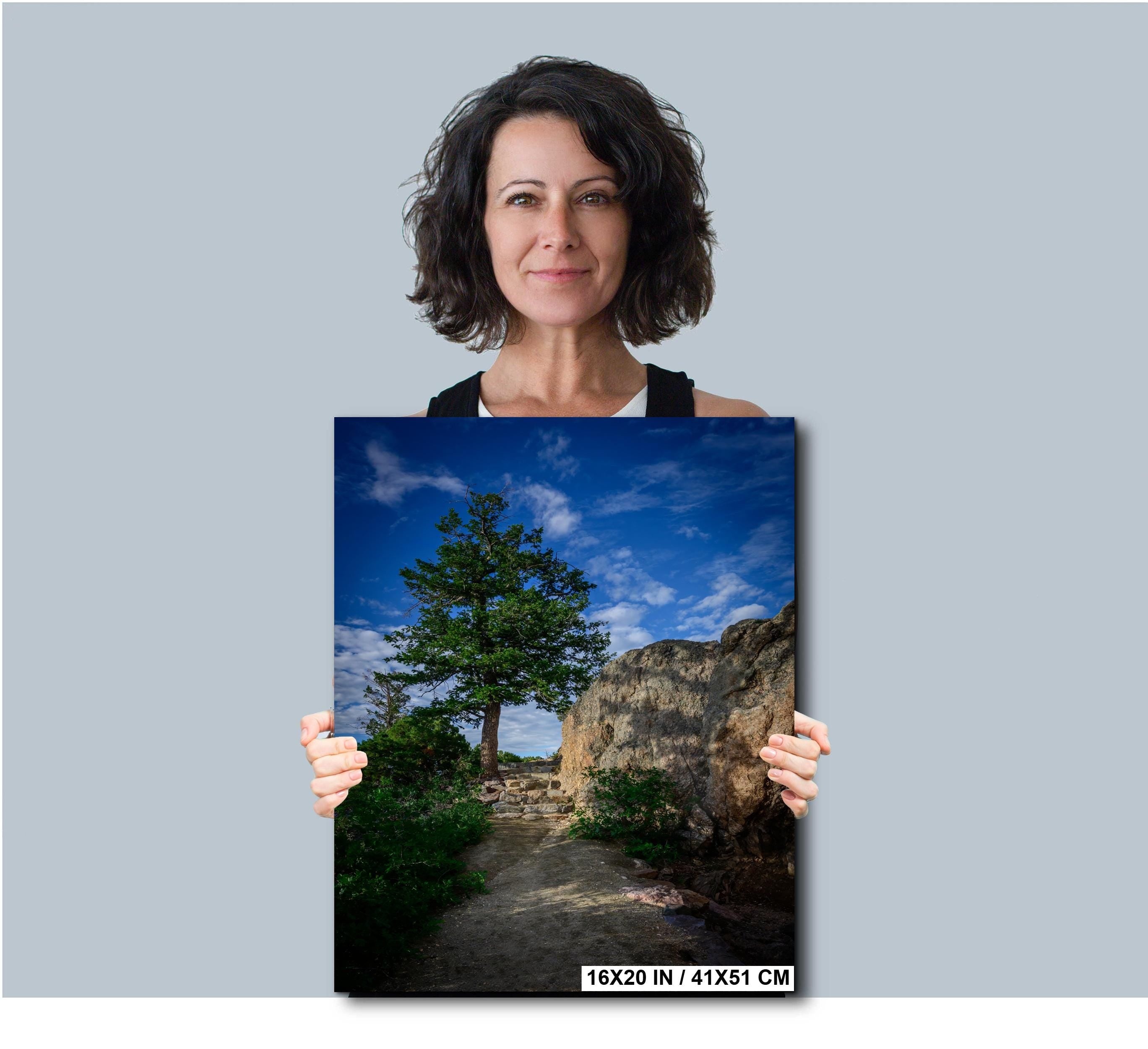 Black Canyon Stone Steps Print: Colorado Landscape Photography