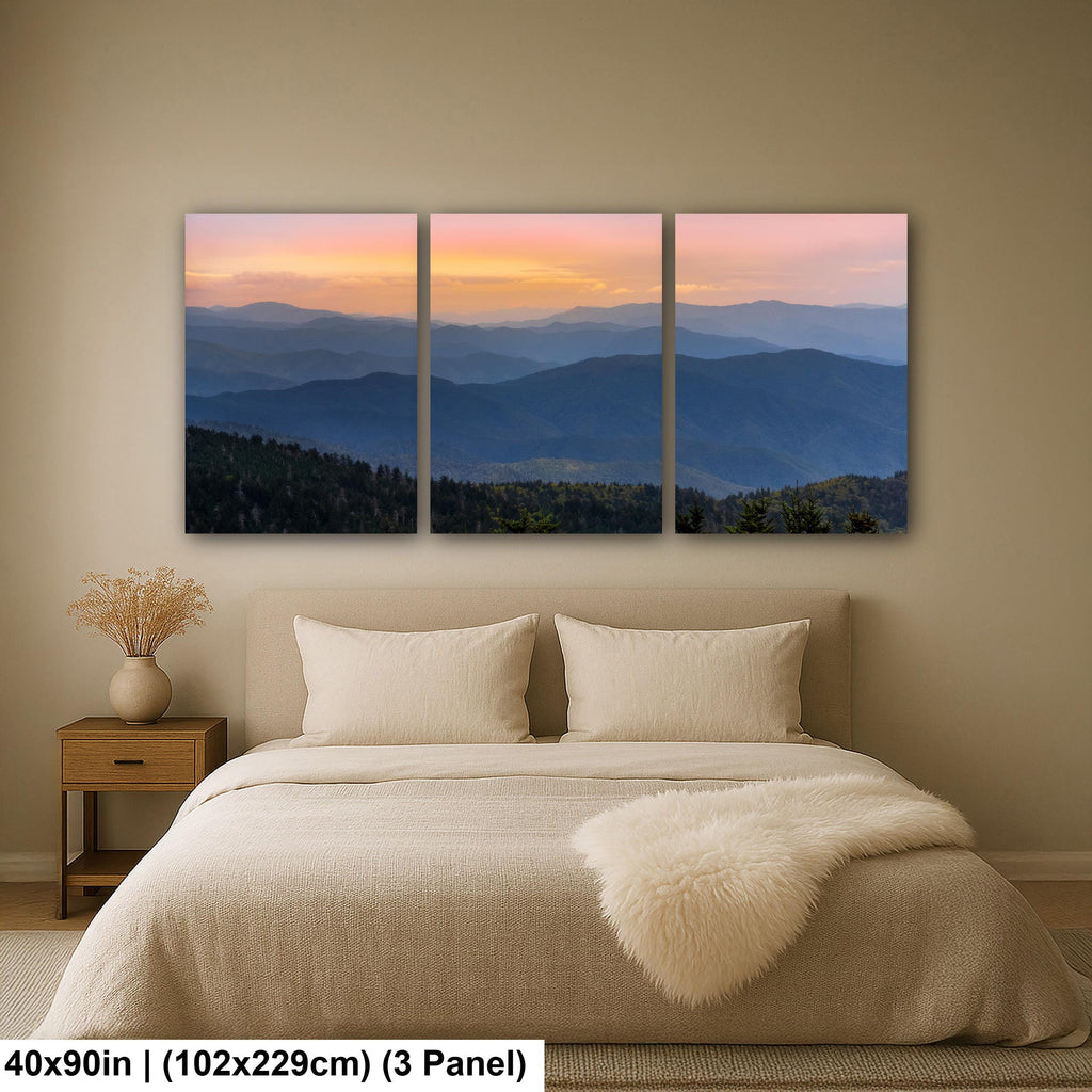 Endless Ridges: Great Smoky Mountains National Park TN NC Photo Wall Art
