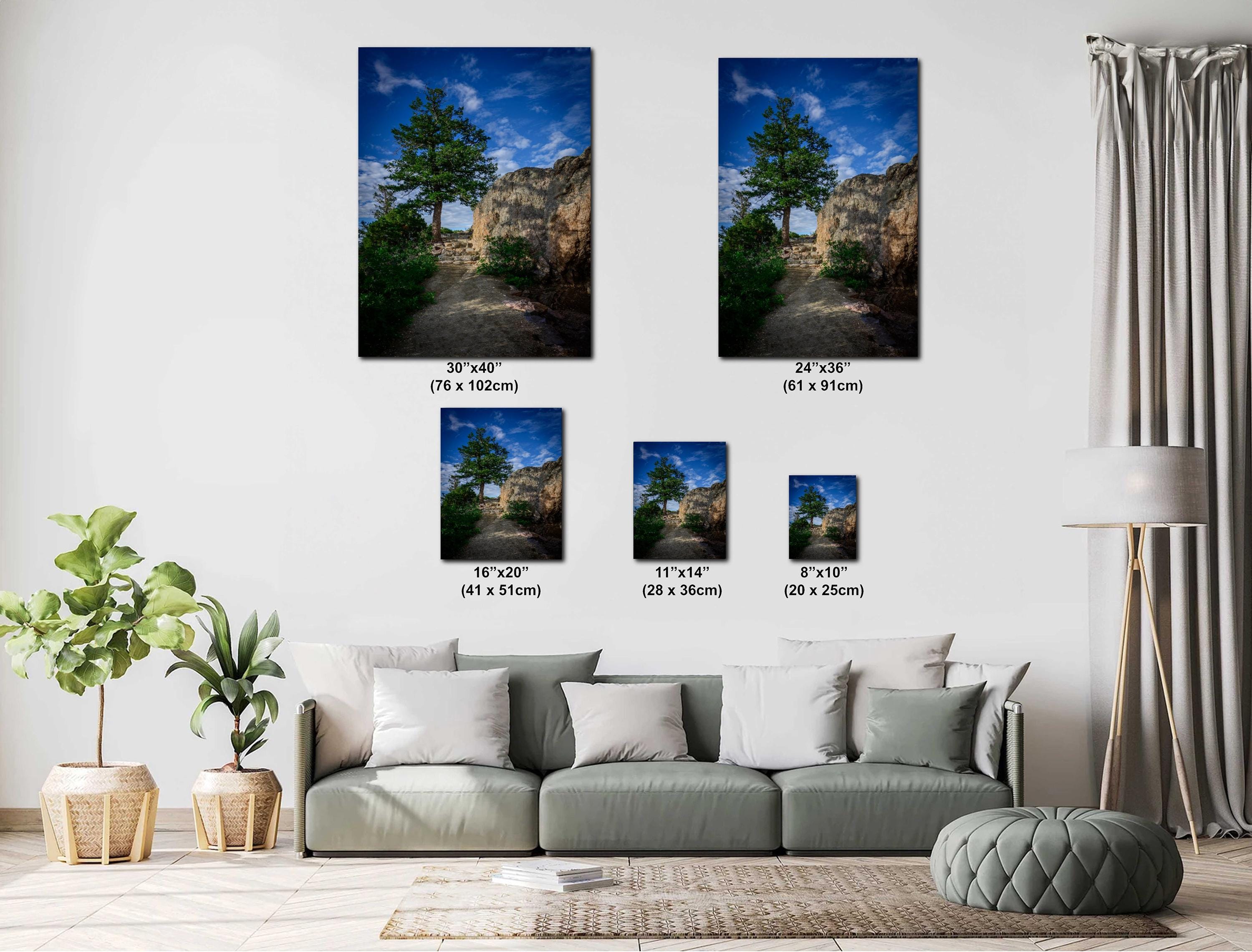 Black Canyon Stone Steps Print: Colorado Landscape Photography