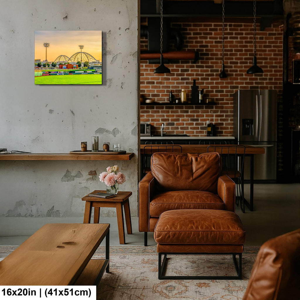 Travelers Baseball Field Panorama Print, North Little Rock Arkansas Wall Art