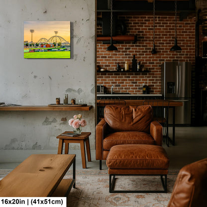 Travelers Baseball Field Panorama Print, North Little Rock Arkansas Wall Art