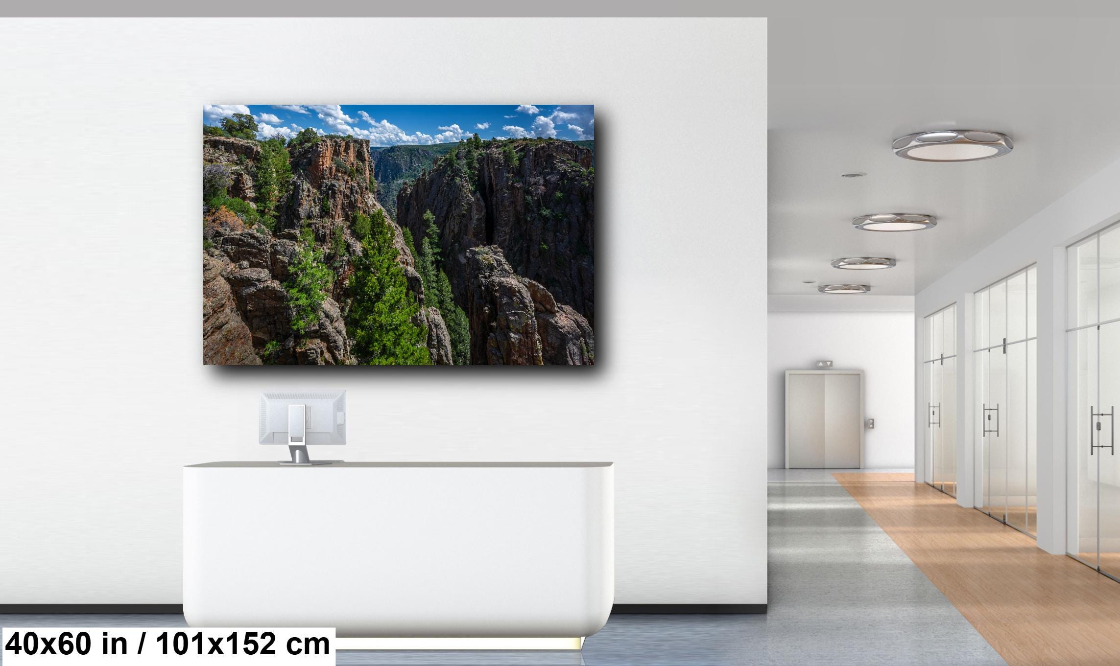 Black Canyon of the Gunnison Print: Colorado National Park Wall Art