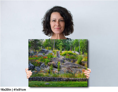 Voyageurs National Park Ellsworth Floral Gardens in Bloom Home Decor