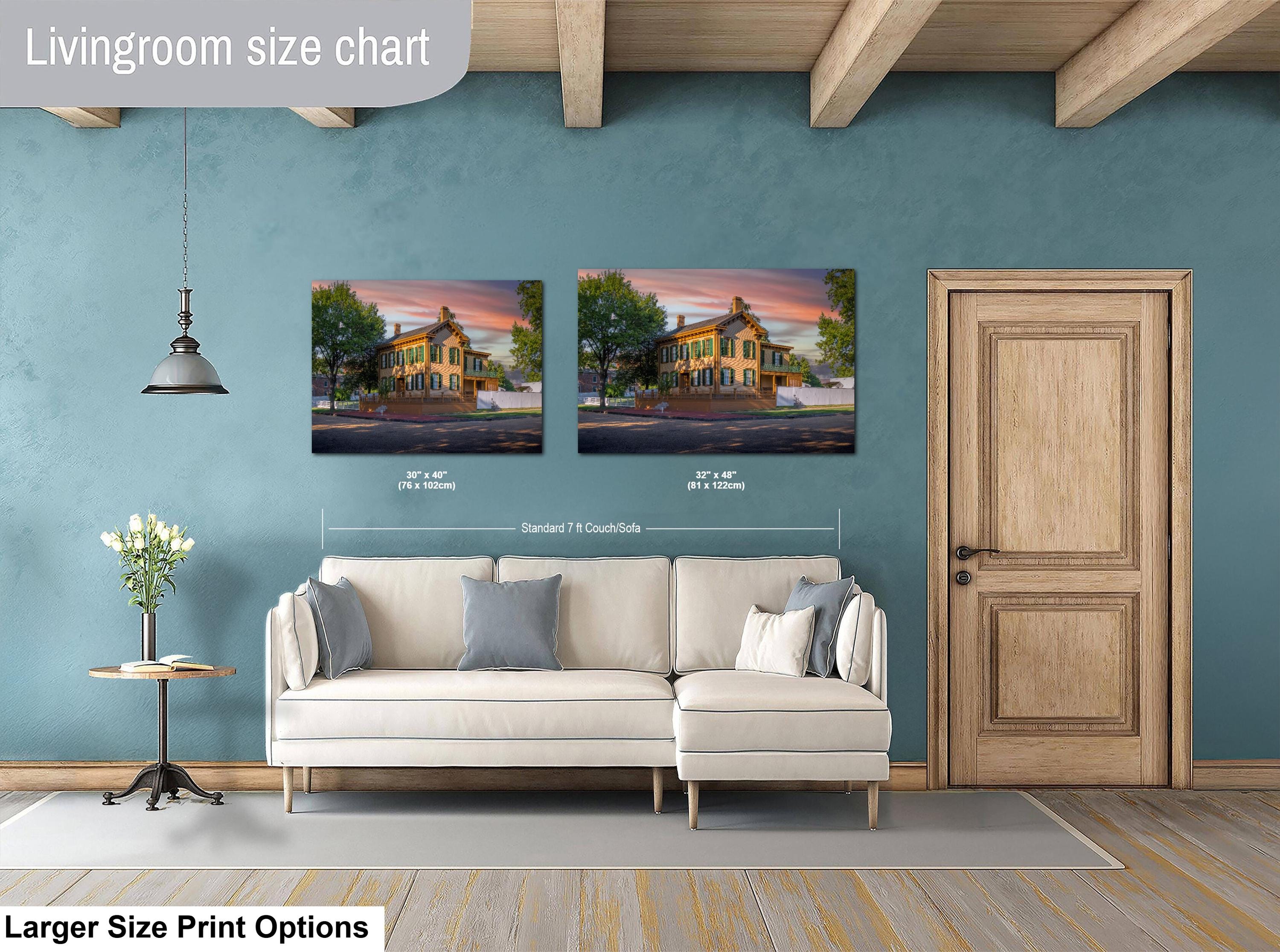 Lincoln Home Springfield Illinois Historic Site Photography Wall Art