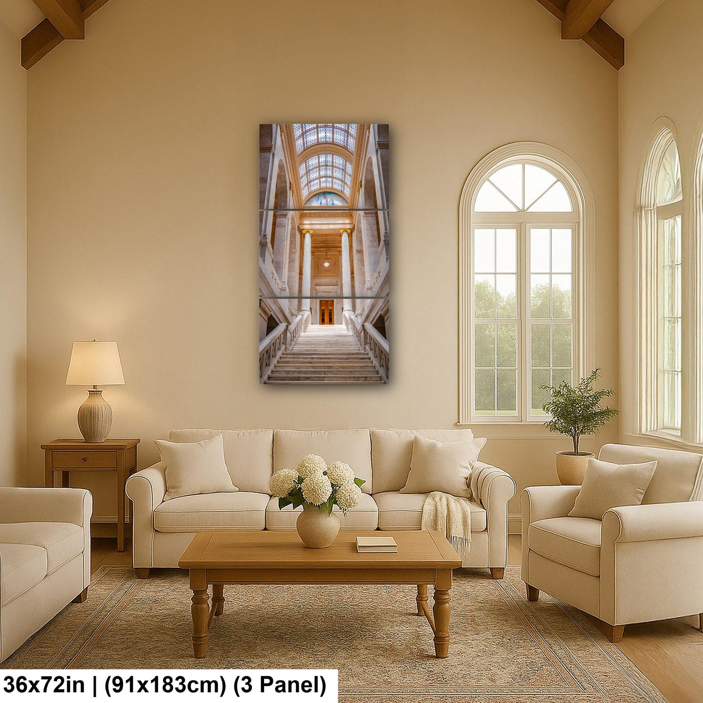 Arkansas State Capitol House Chamber Staircase - Little Rock Arkansas Photography Print