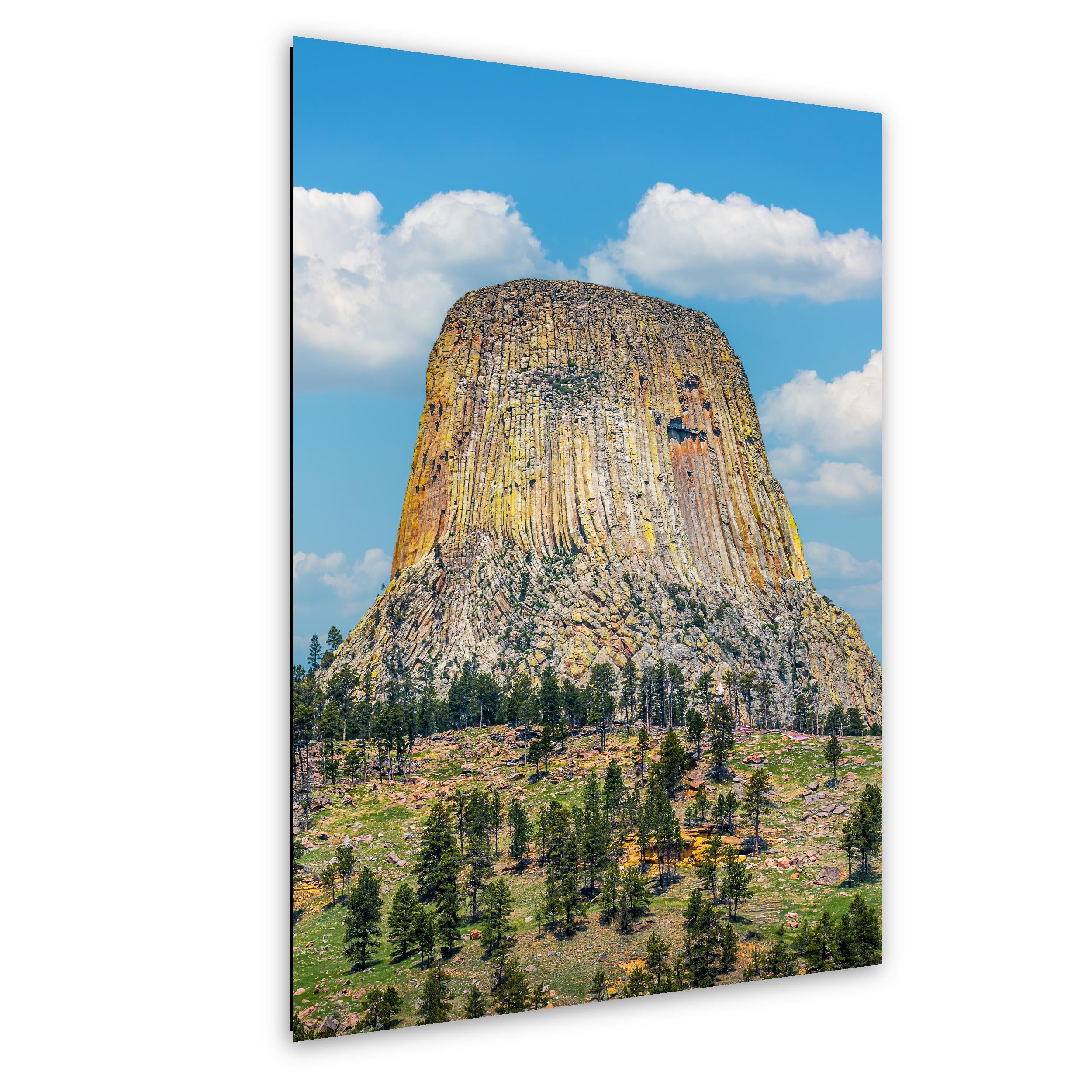 Monumental Ascent: Devils Tower Wyoming National Monument Photo Wall Art