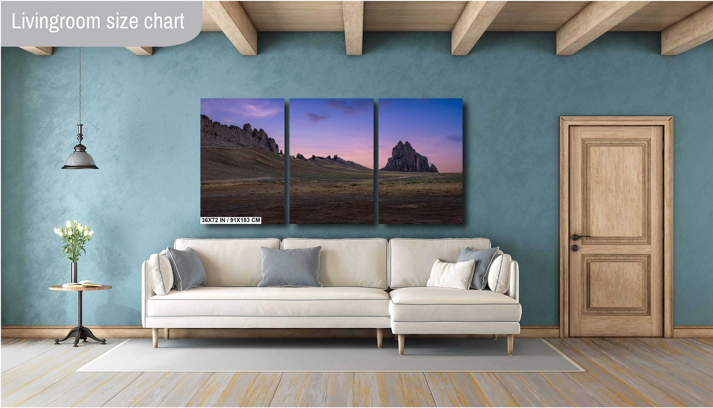 Shiprock New Mexico Photography Print: Monument Valley Wall Art