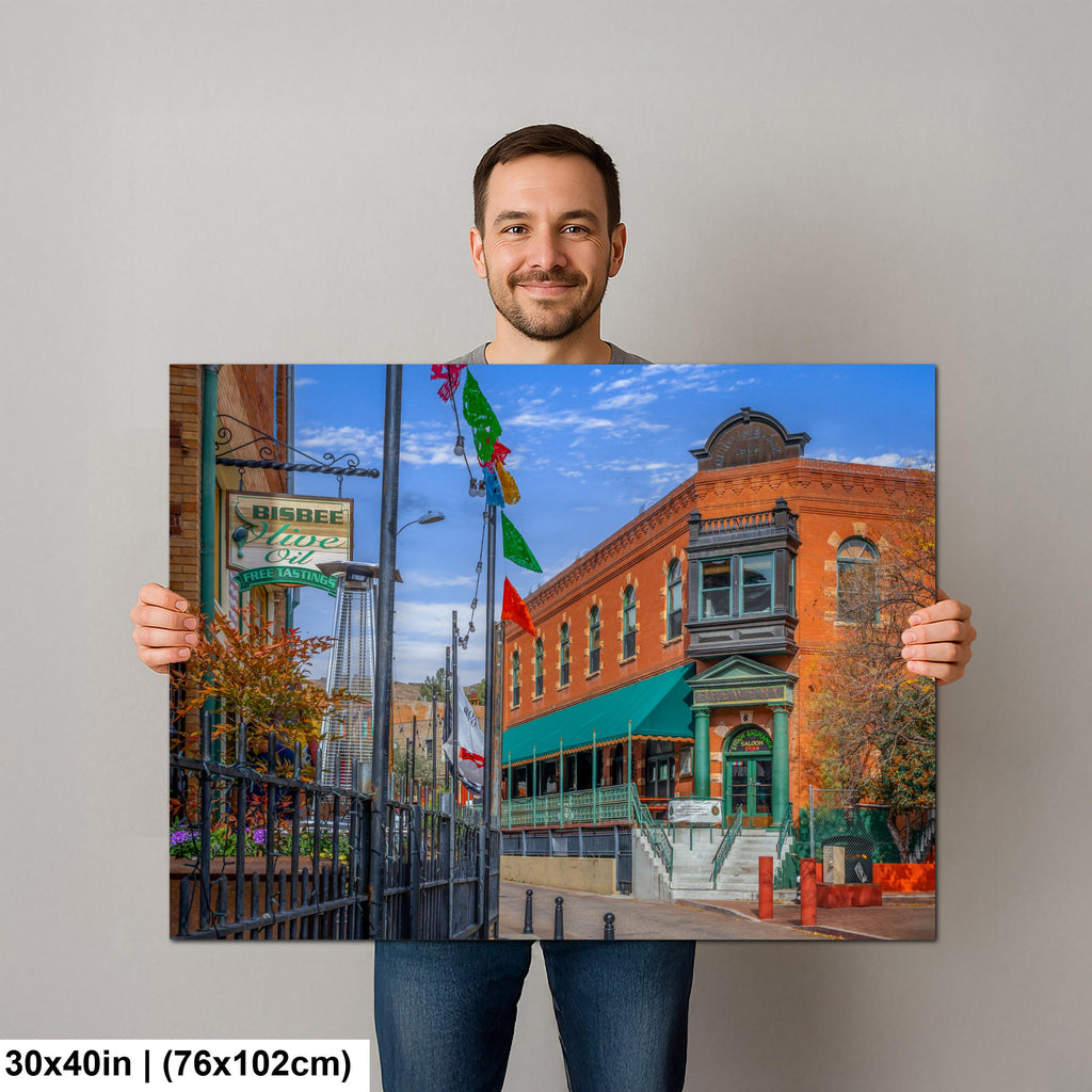 Bisbee Brewery Gulch Historic Stock Exchange Saloon Arizona Photography Wall Art