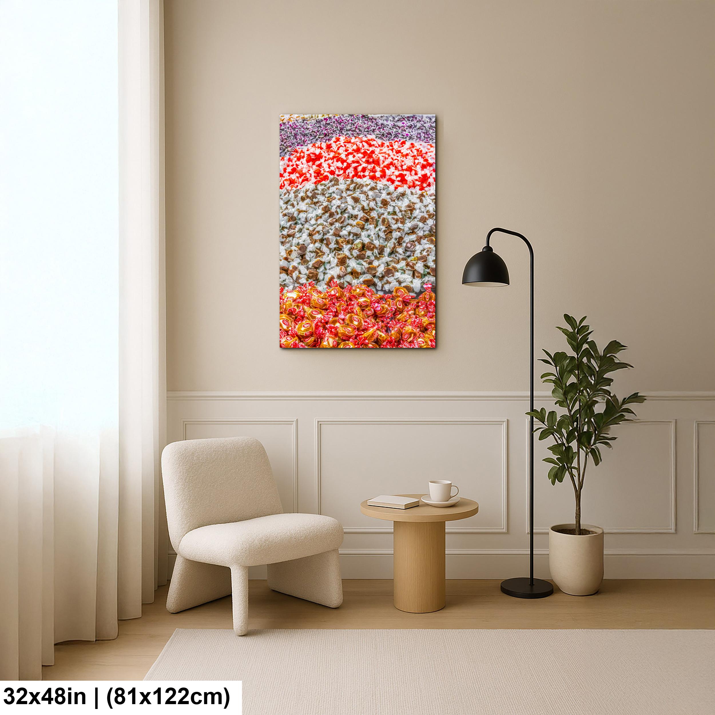 Salt Water Taffy Wall Decor, Colorful Candy Fine Art Photography Print, Kitchen Art, Sweet Shop Poster