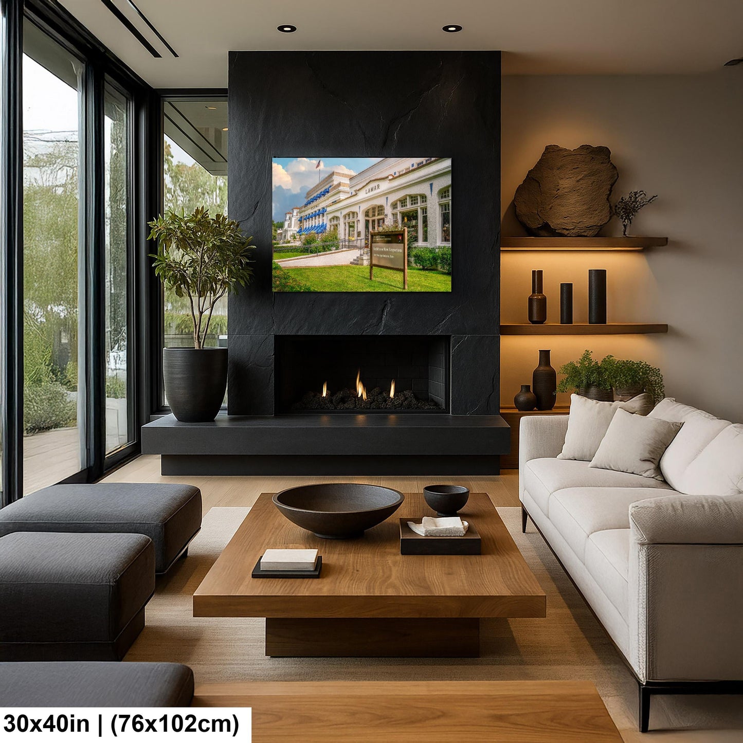 Lamar Bathhouse Row Emporium, Hot Springs National Park Arkansas, Photography Print Wall Art