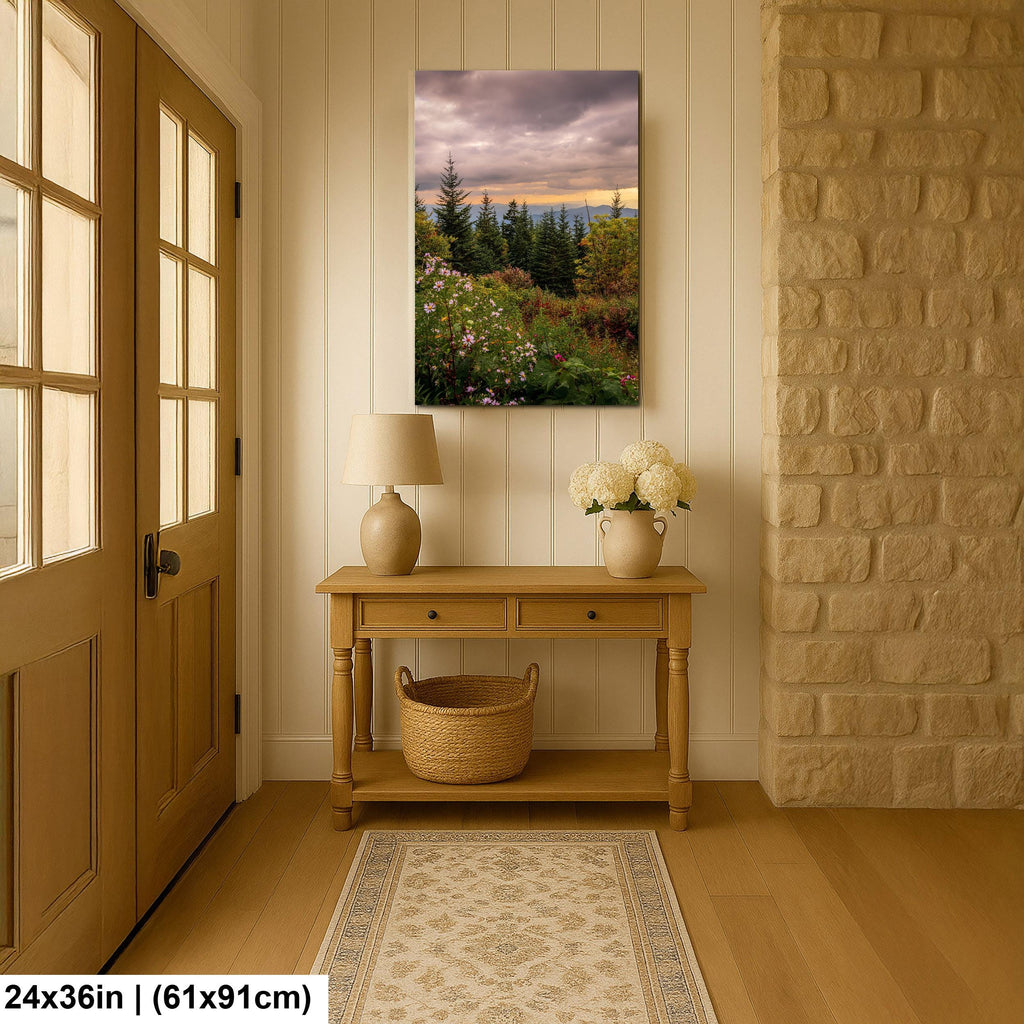 Mountain Bouquet: Great Smoky Mountains Tennessee Wildflower Photo Wall Art