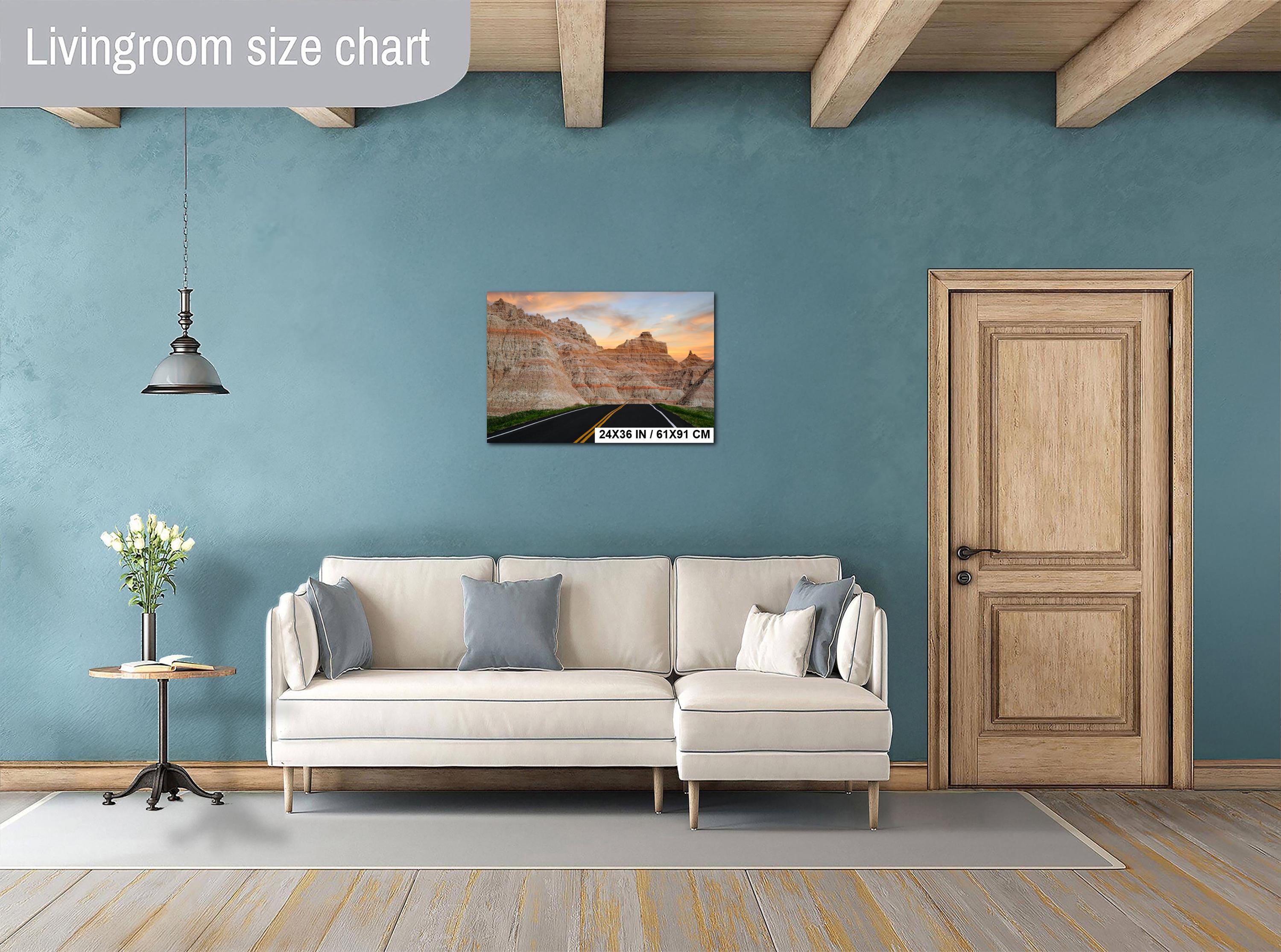 Badlands Sunset: South Dakota Landscape Photography Wall Art