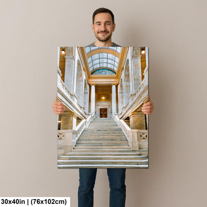 Arkansas State Capitol Marble Staircase, Little Rock Arkansas, Photography Wall Art