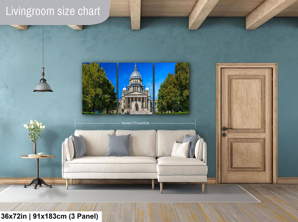 Springfield Illinois State Capitol Dome Photography Print