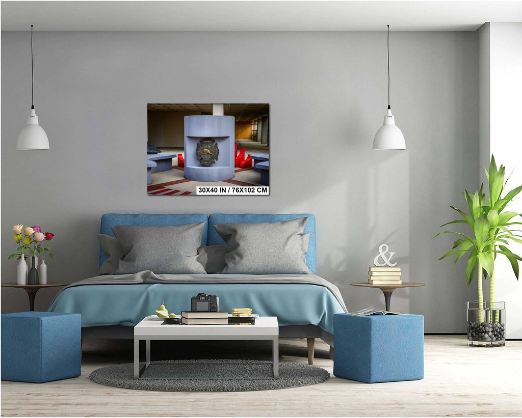Florida Firefighter Memorial Tallahassee Honor the Fallen Tribute, Courage Respect Wall Print Wall Art Photography Metal/Canvas Home Decor