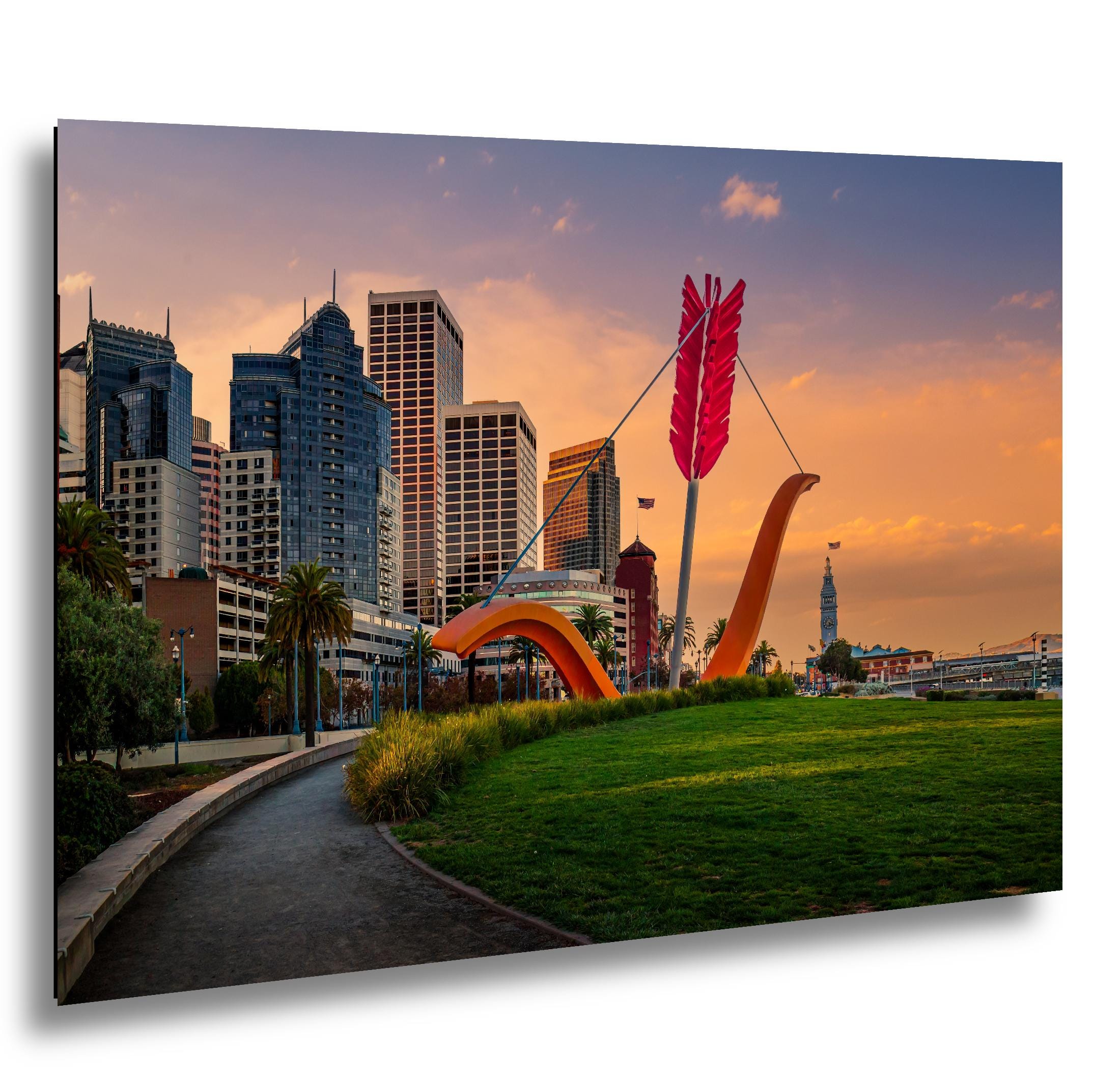Giant Arrow: Cupid's Span San Francisco California Photography Wall Art