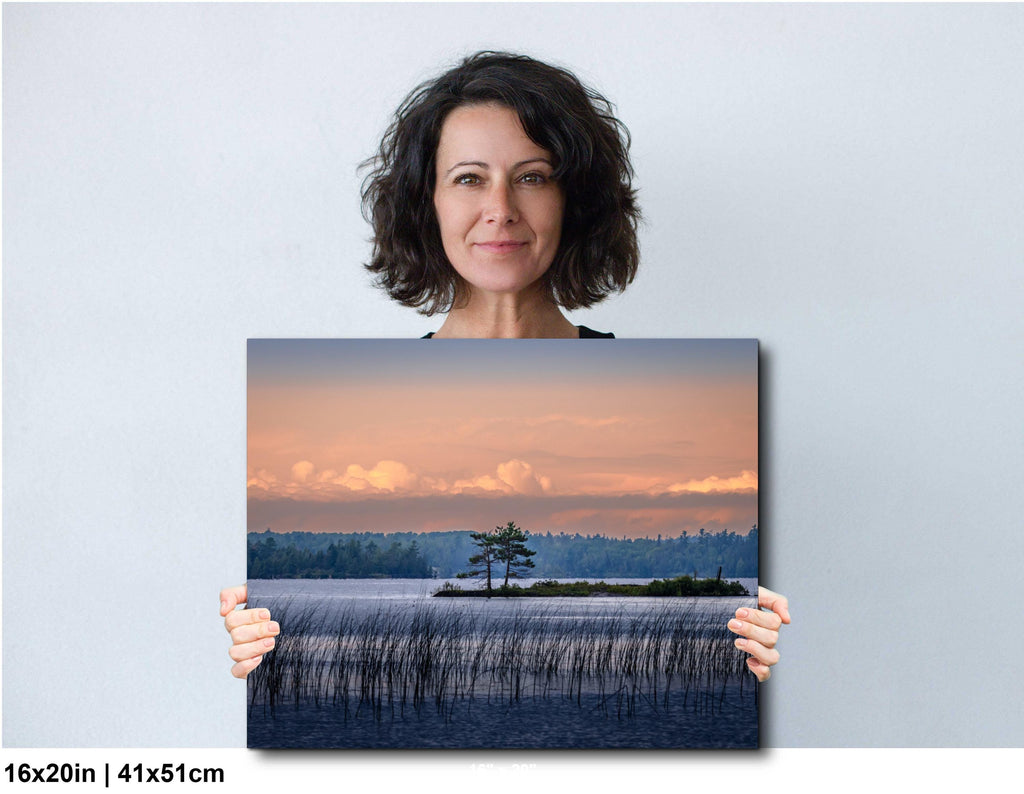 Voyageurs National Park, Minnesota Island with Pines, Serene Water, Photography Wall Art