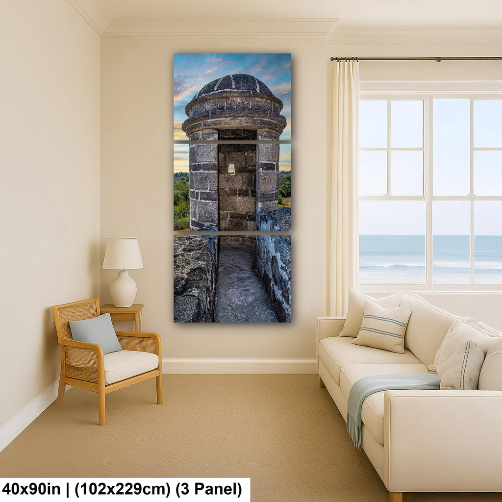 Historic Watch: Castillo de San Marcos St Augustine Florida Photo Wall Art