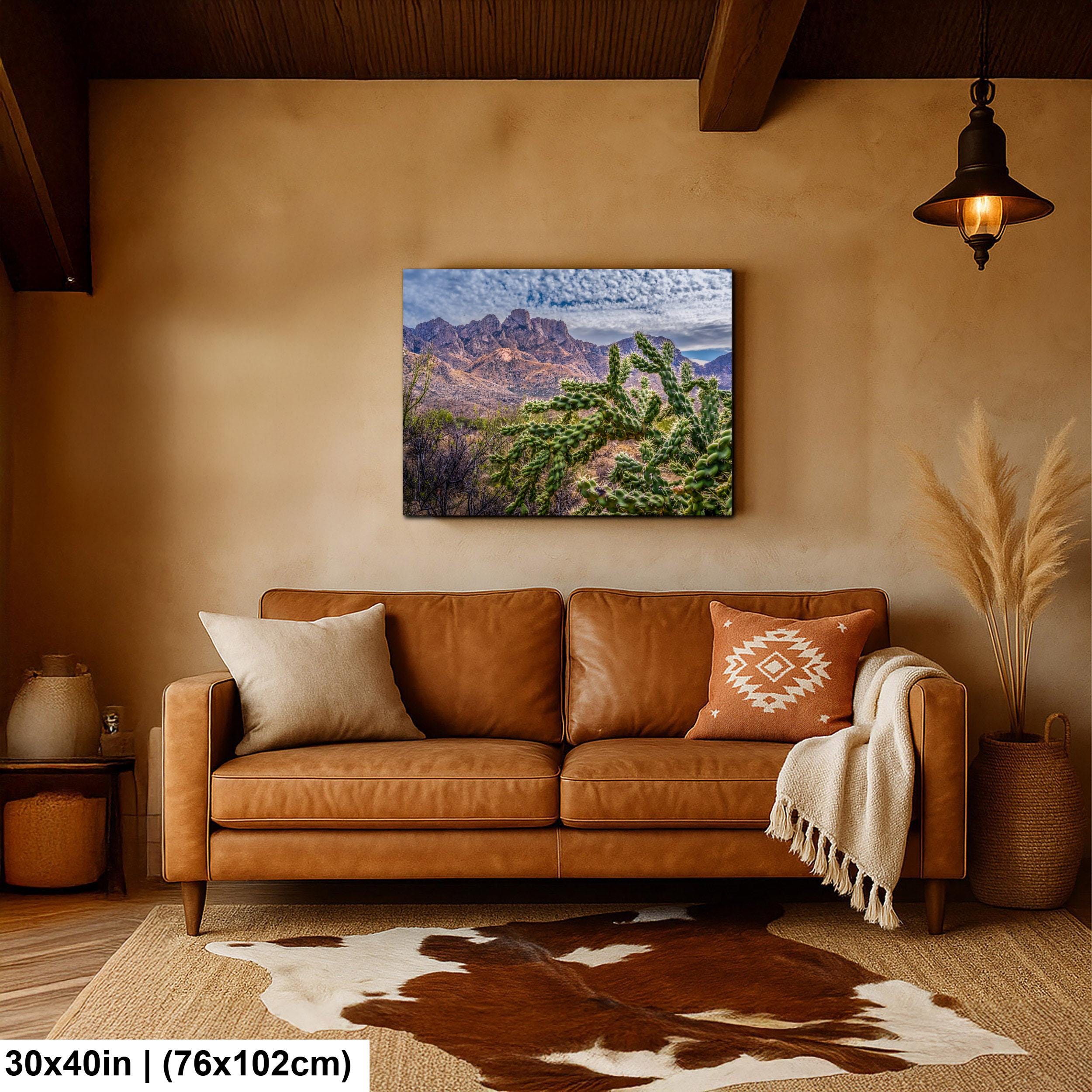 Cholla Cactus Arizona Desert Landscape Photography Wall Art