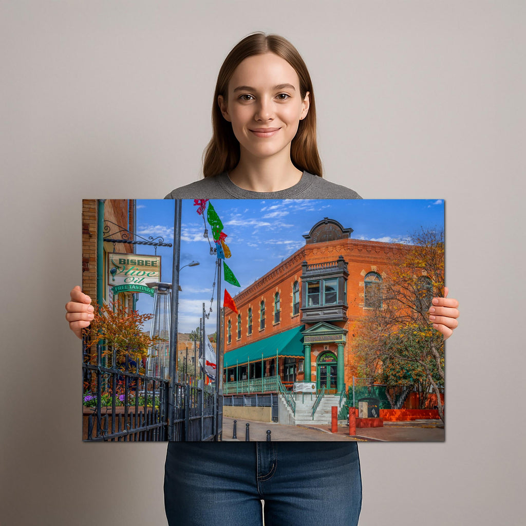 Bisbee Brewery Gulch Historic Stock Exchange Saloon Arizona Photography Wall Art
