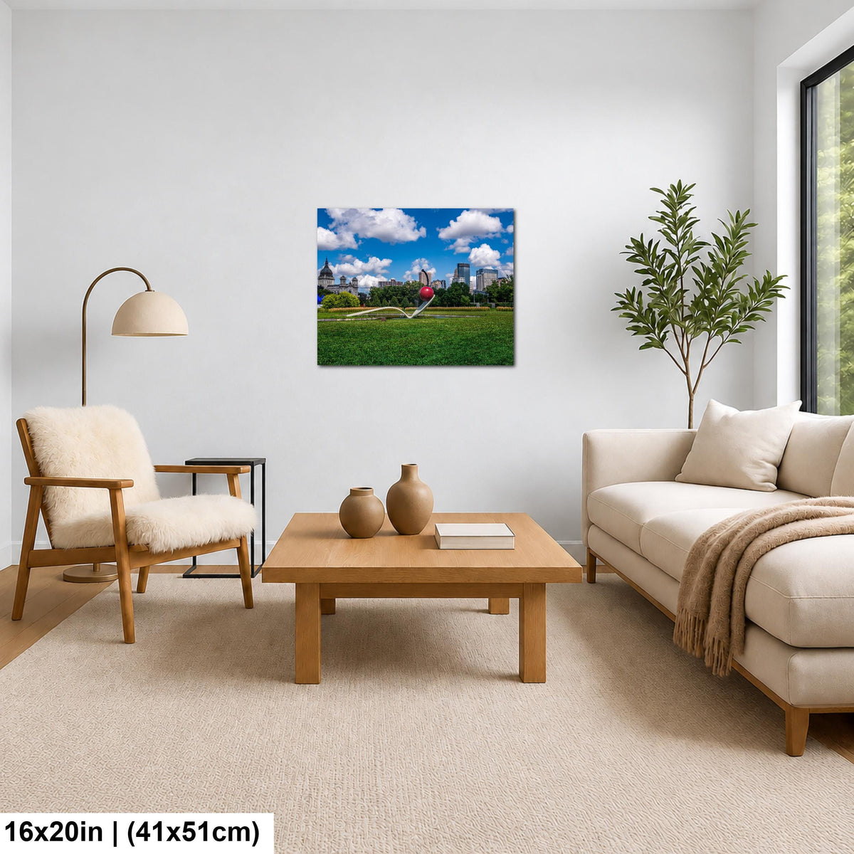 Twin Cities Icon: Spoonbridge Cherry Minneapolis Minnesota Photo Wall Art