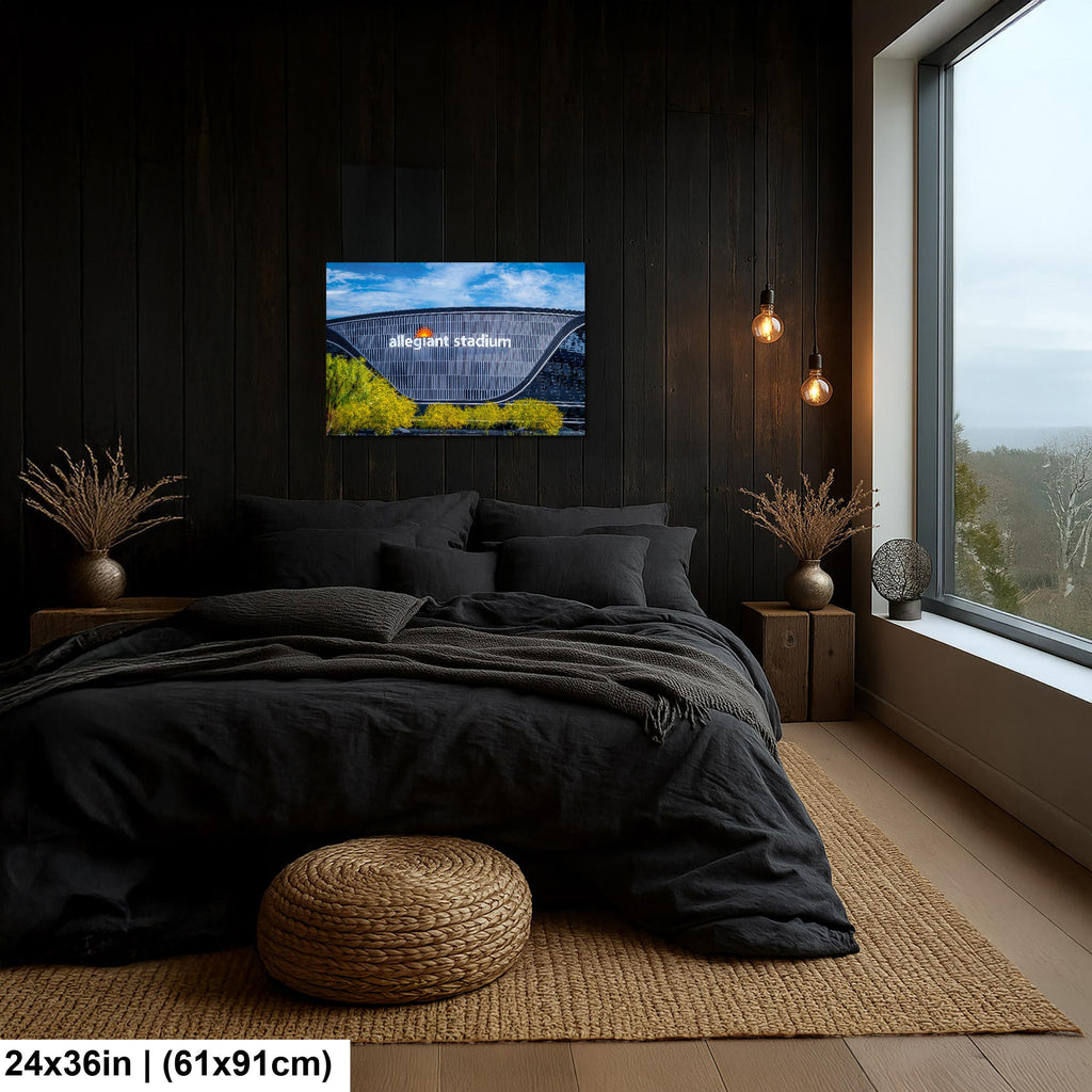 Allegiant Stadium: Las Vegas Nevada Raiders Football Photography Wall Art