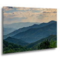 Mountain Waves: Scenic View Great Smoky Mountains Tennessee Photo Wall Art