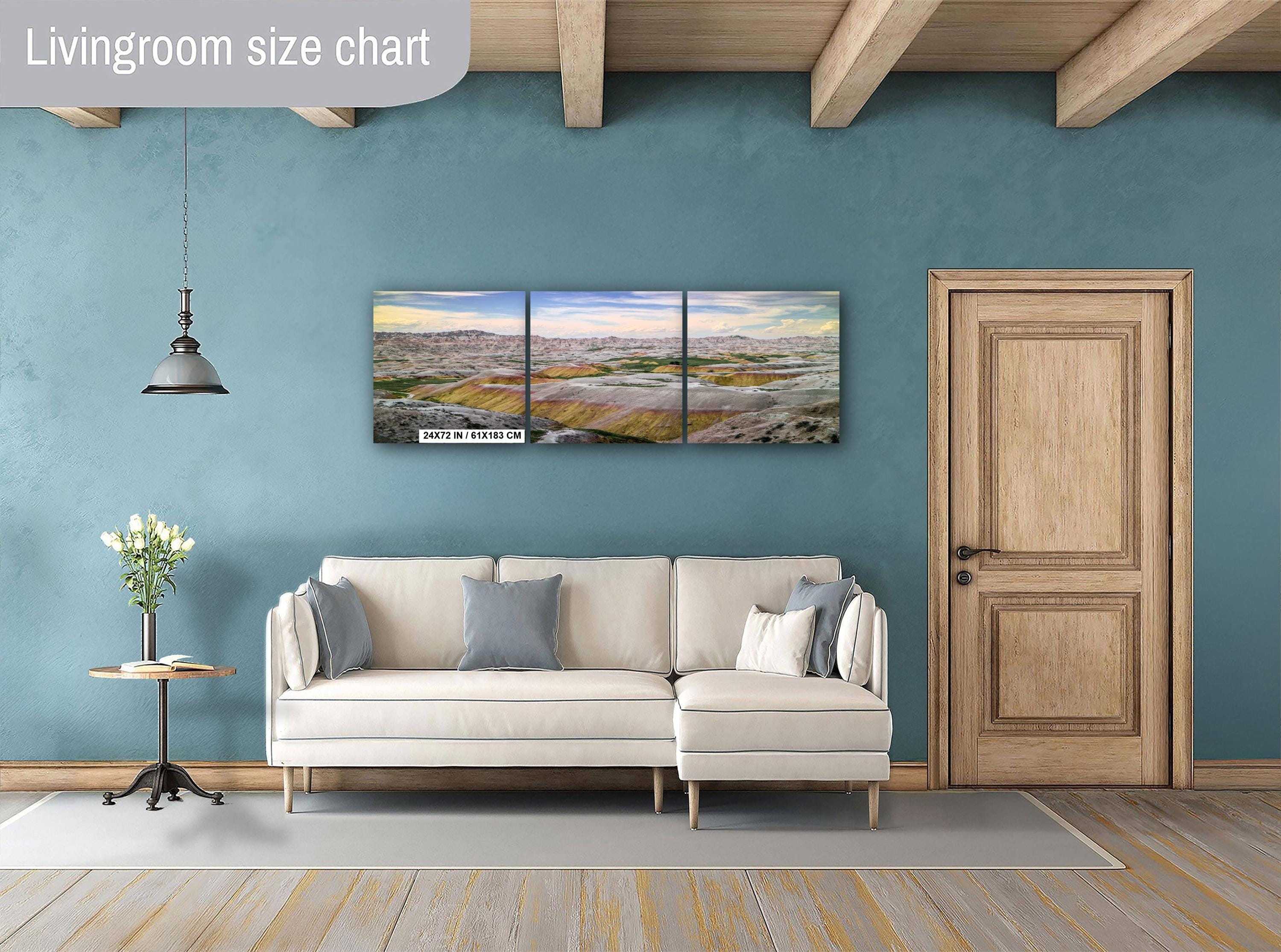 Badlands National Park: Yellow Mounds Overlook Landscape Photography Wall Art