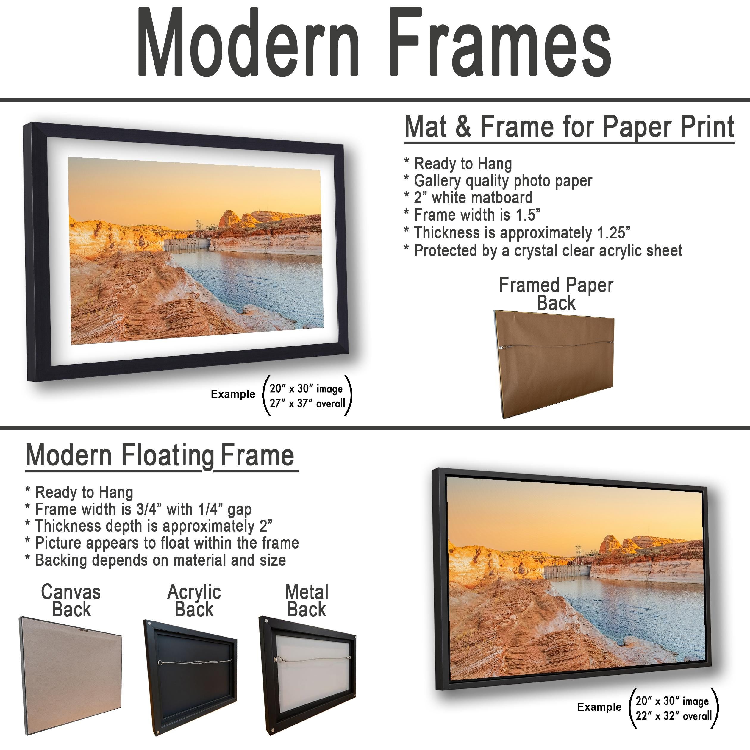 Glen Canyon Dam Lake Powell Golden Hour Print, Arizona Southwest Landscape Wall Art