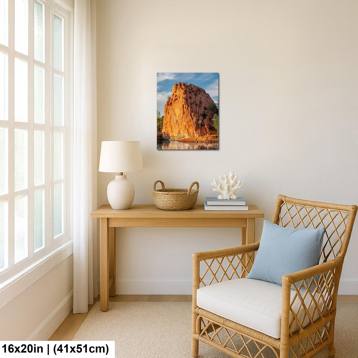 Stone Reflections: Red Rock Canyon Colorado Springs Photography Wall Art
