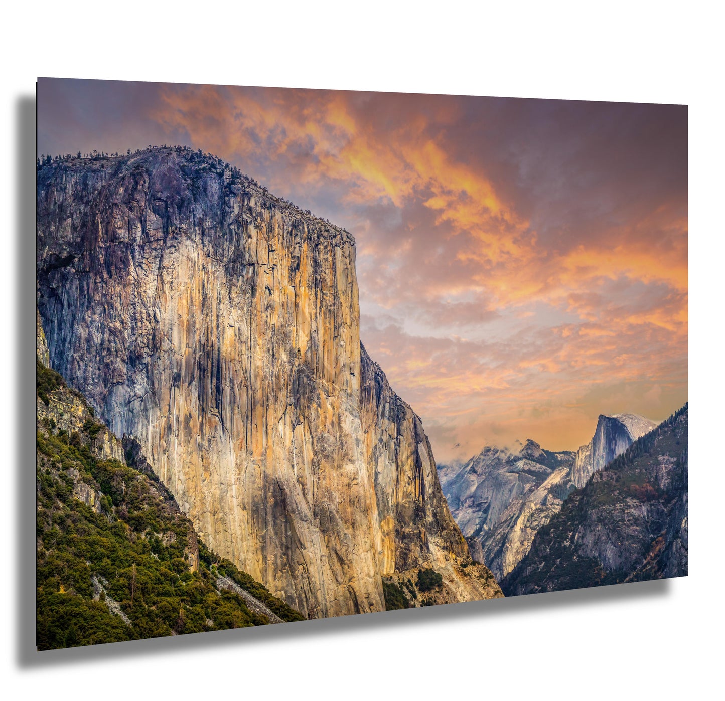El Capitan Wall Art – Yosemite National Park Poster | Granite Rock Formation Print