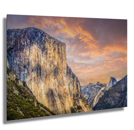 El Capitan Wall Art – Yosemite National Park Poster | Granite Rock Formation Print