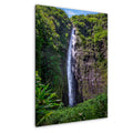 Eternal Rush: Waimoku Falls Wall Art Waterfall in Hawaii Print Nature Photography