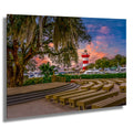 Harbour Town Wall Art – Hilton Head Canvas Print With Nautical Lighthouse Museum Decor
