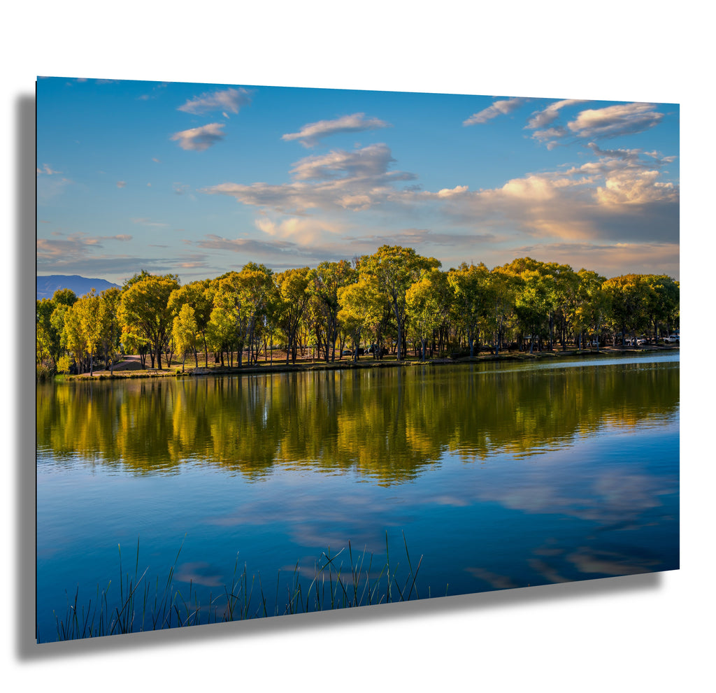 Lake Reflection: Cottonwood Arizona Nature Photography Wall Art