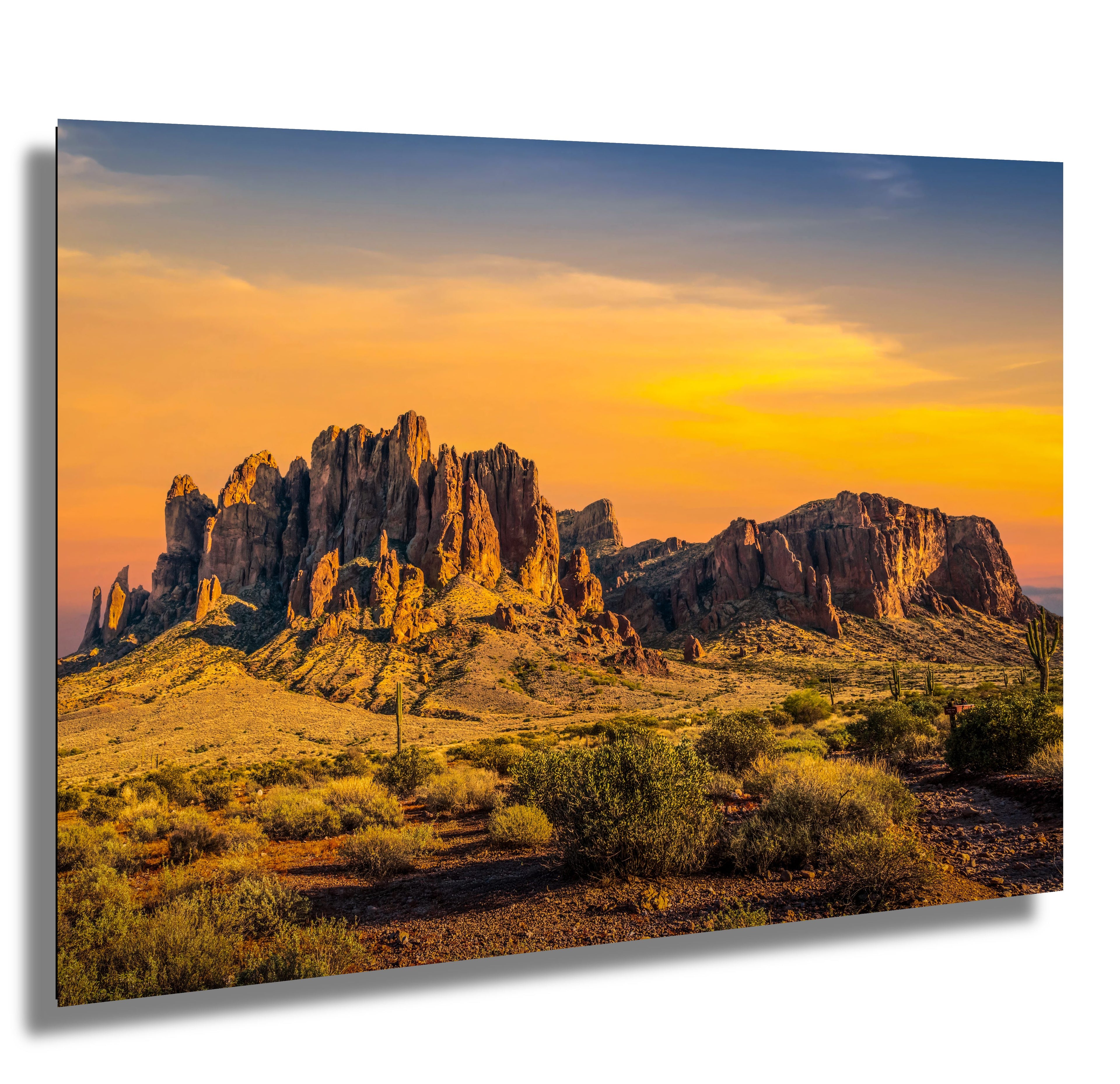 Superstition Mountains Sunrise Lost Dutchman State Park Apache Junction Arizona Wall Art