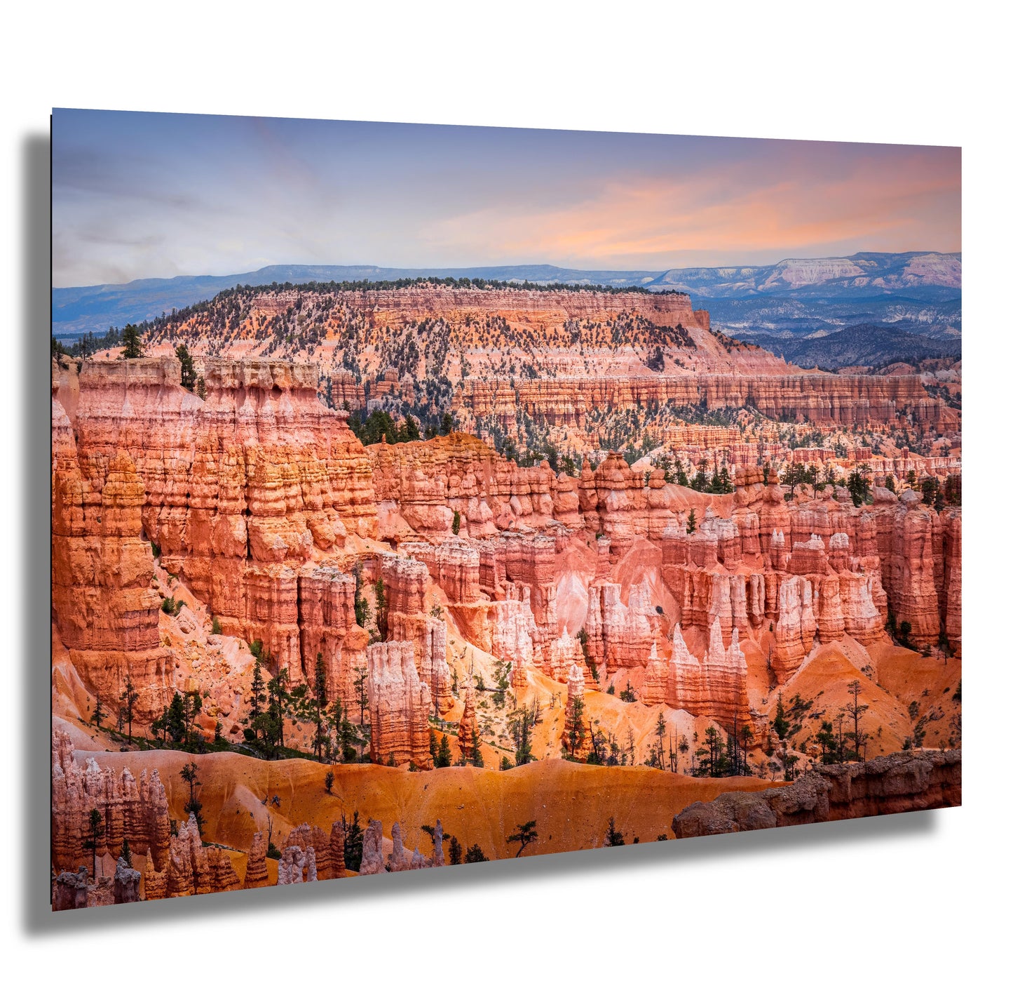 Nature's Artistry: Bryce Canyon Landscape Photography Utah National Park Canvas Print Wall Art