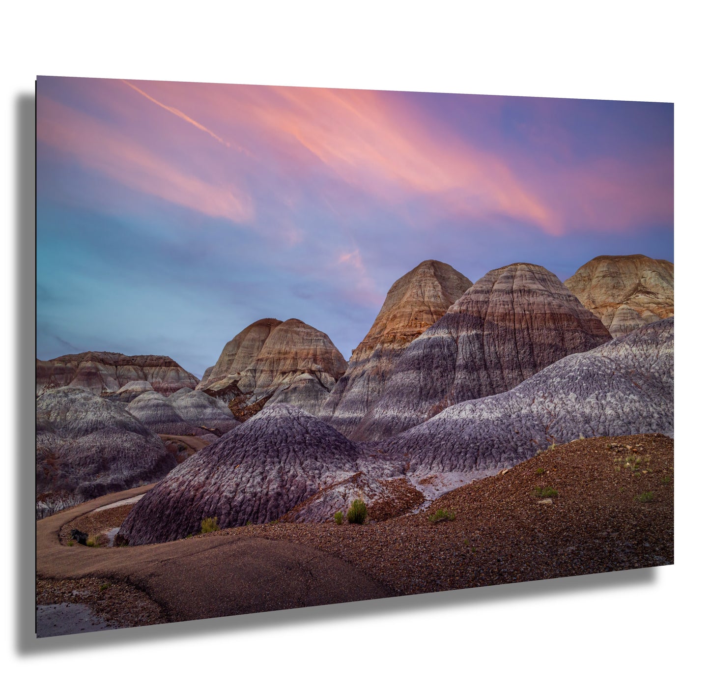 Blue Mesa Arizona Desert Hills Photography Wall Art