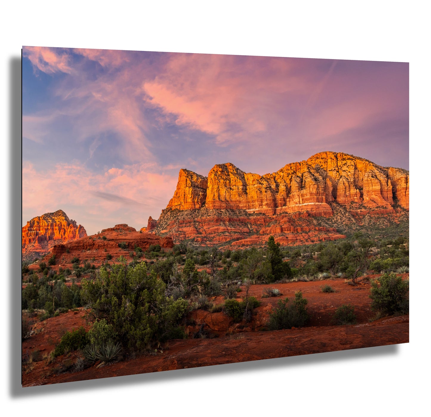 Sedona Arizona Red Rock Crossing Photography Wall Art Home Decor