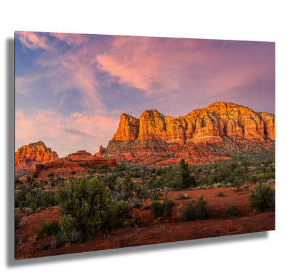 Sedona Arizona Red Rock Crossing Photography Wall Art Home Decor