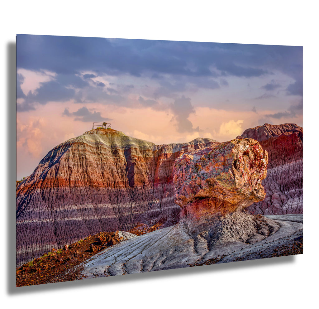 Petrified Forest Blue Mesa Arizona Landscape Photography Wall Art