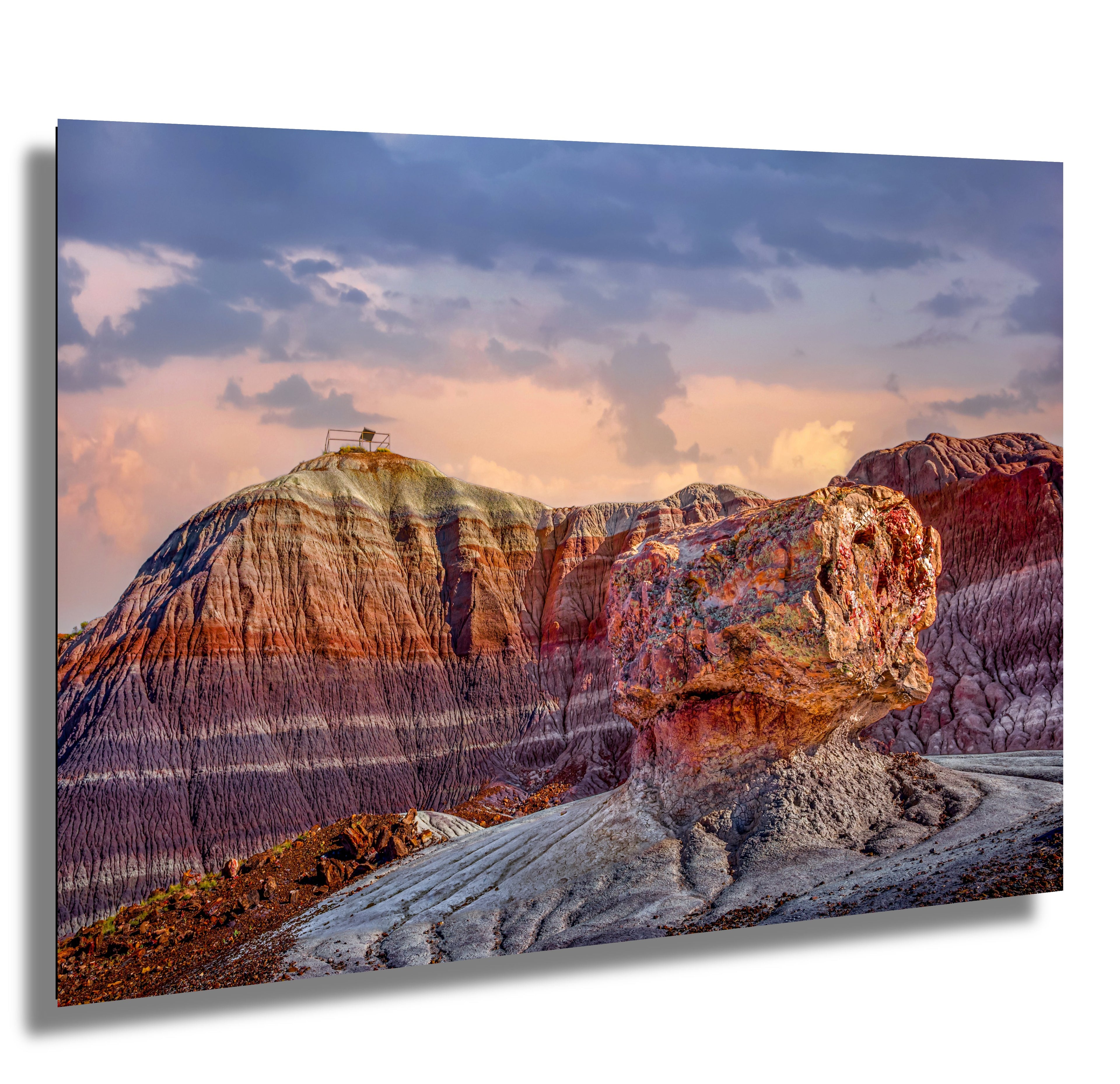 Petrified Forest Blue Mesa Arizona Landscape Photography Wall Art