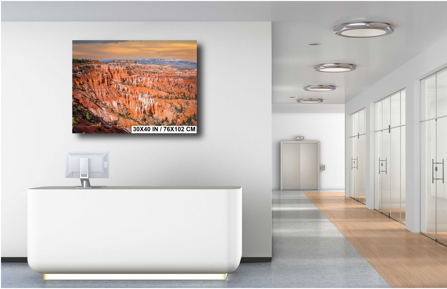 Canyon Kaleidoscope: Bryce Canyon National Park Wall Art Utah Metal Acrylic Print Amphitheater Landscape Photography