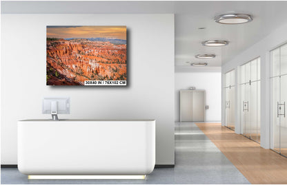 Canyon Kaleidoscope: Bryce Canyon National Park Wall Art Utah Metal Acrylic Print Amphitheater Landscape Photography